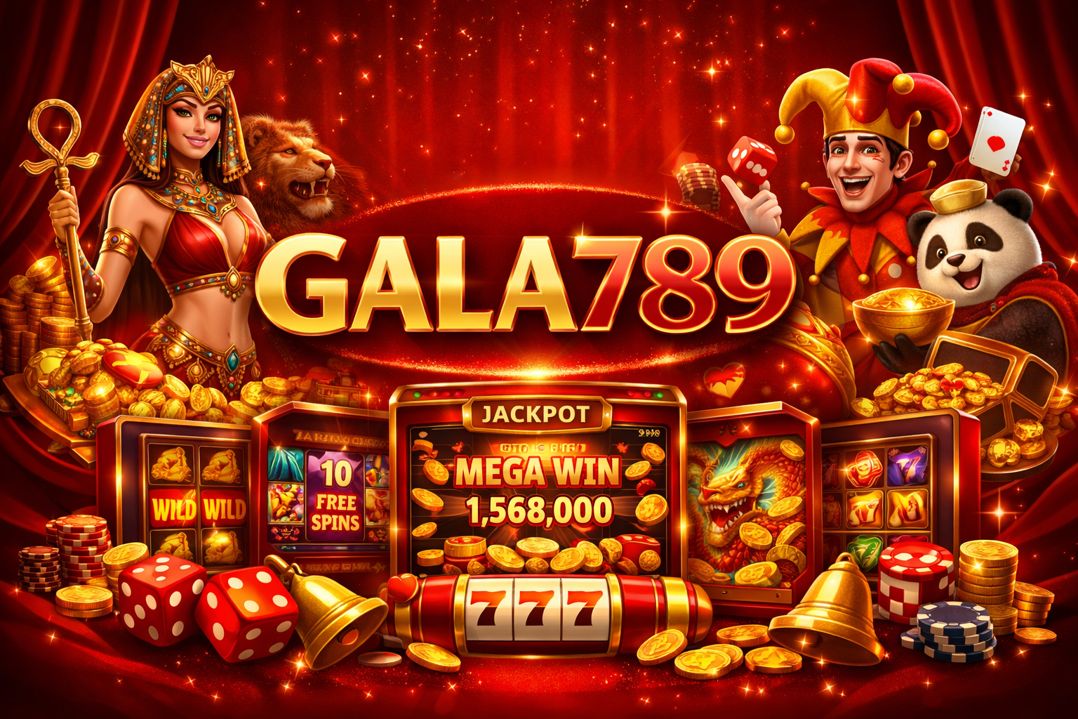 GALA789 เว็บตรงมาแรง แตกจริง เล่นมันส์ทุกเกม